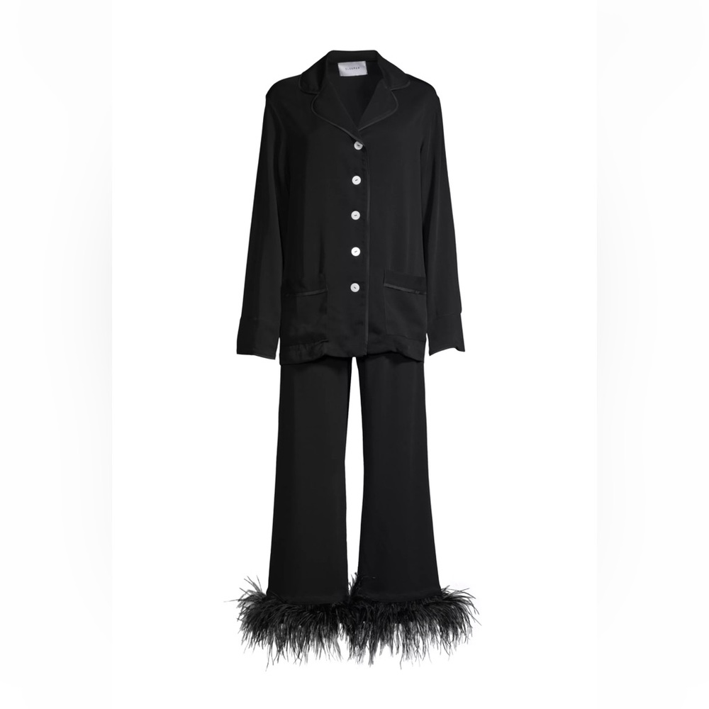 Black Sleeper Faux Fur set